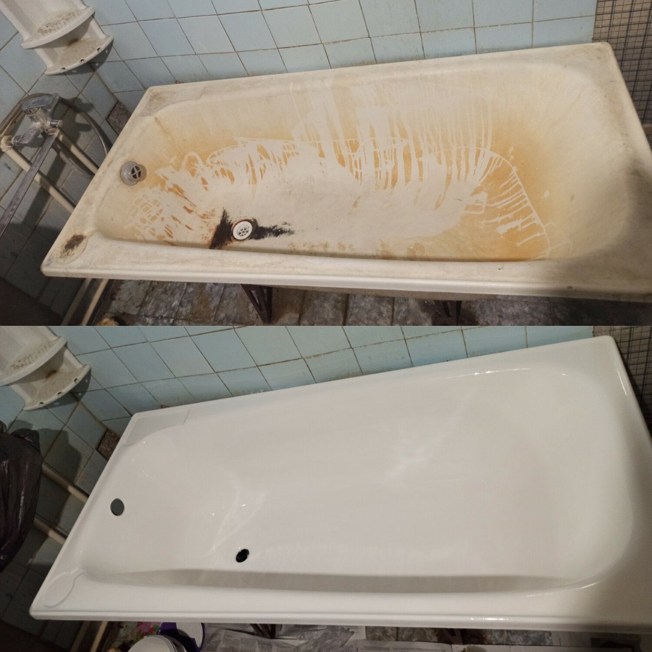 Renovácia vane liatym akrylom – ukážka 4